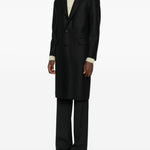 Cappotto monopetto con tasche in blu Harris wharf london - uomo 