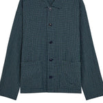 Camicia a quadretti con tasca applicata in blu Ymc - uomo 