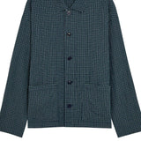 Camicia a quadretti con tasca applicata in blu Ymc - uomo 