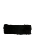 Fascia per capelli in sherling in nero Toteme - donna 