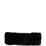 Fascia per capelli in sherling in nero Toteme - donna 