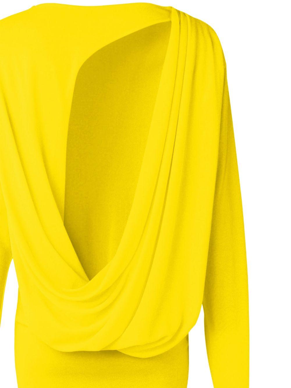 Abito con dettagli cut-out la robe mistral in giallo Jacquemus - donna 
