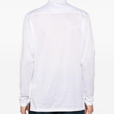 T-shirt a maniche lunghe in bianco Tokyo luxury brand - uomo 