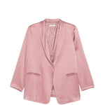 Giacca monopetto satinata in rosa Antonelli - donna 