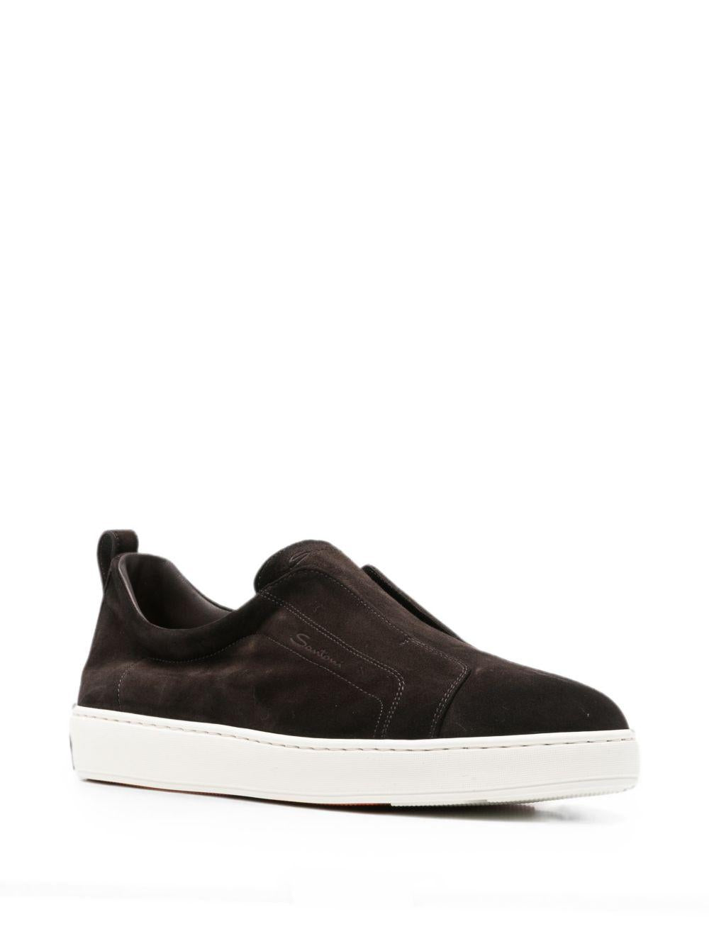 Sneakers victory senza lacci in marrone 