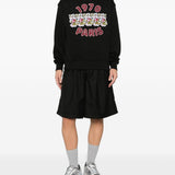 Felpa con ricamo in nero Kenzo - uomo 