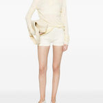 Polo a maniche lunghe in giallo Entire studios - unisex 
