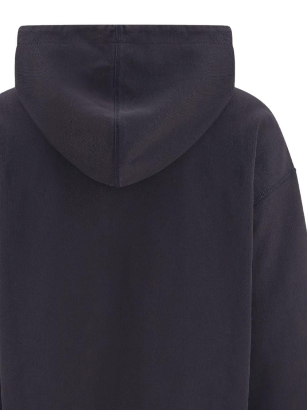 Felpa con stampa Banana in nero Ganni - donna 