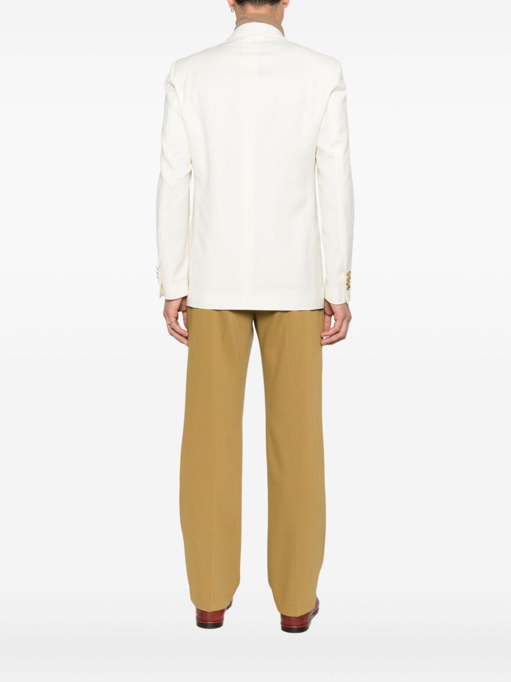 Blazer doppiopetto in bianco Lardini - uomo 