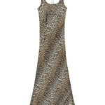 Abito con stampa animalier Ganni - donna 