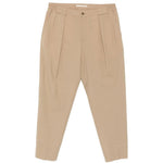 Pantaloni affusolati a pieghe in marrone Briglia 1949 - uomo 