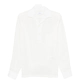 Camicia a maniche lunghe in bianco Lardini - uomo 