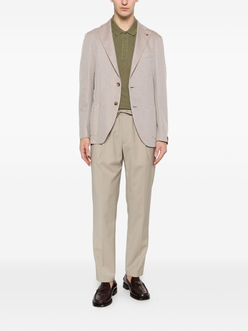 Pantaloni con coulisse e pieghe in beige Briglia 1949 - uomo 