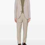 Pantaloni con coulisse e pieghe in beige Briglia 1949 - uomo 