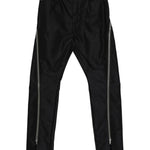 Pantaloni Bolan Banana con zip in nero Rick owens - uomo 