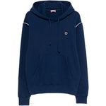 Felpa con cappuccio e logo in blu Kenzo - uomo 