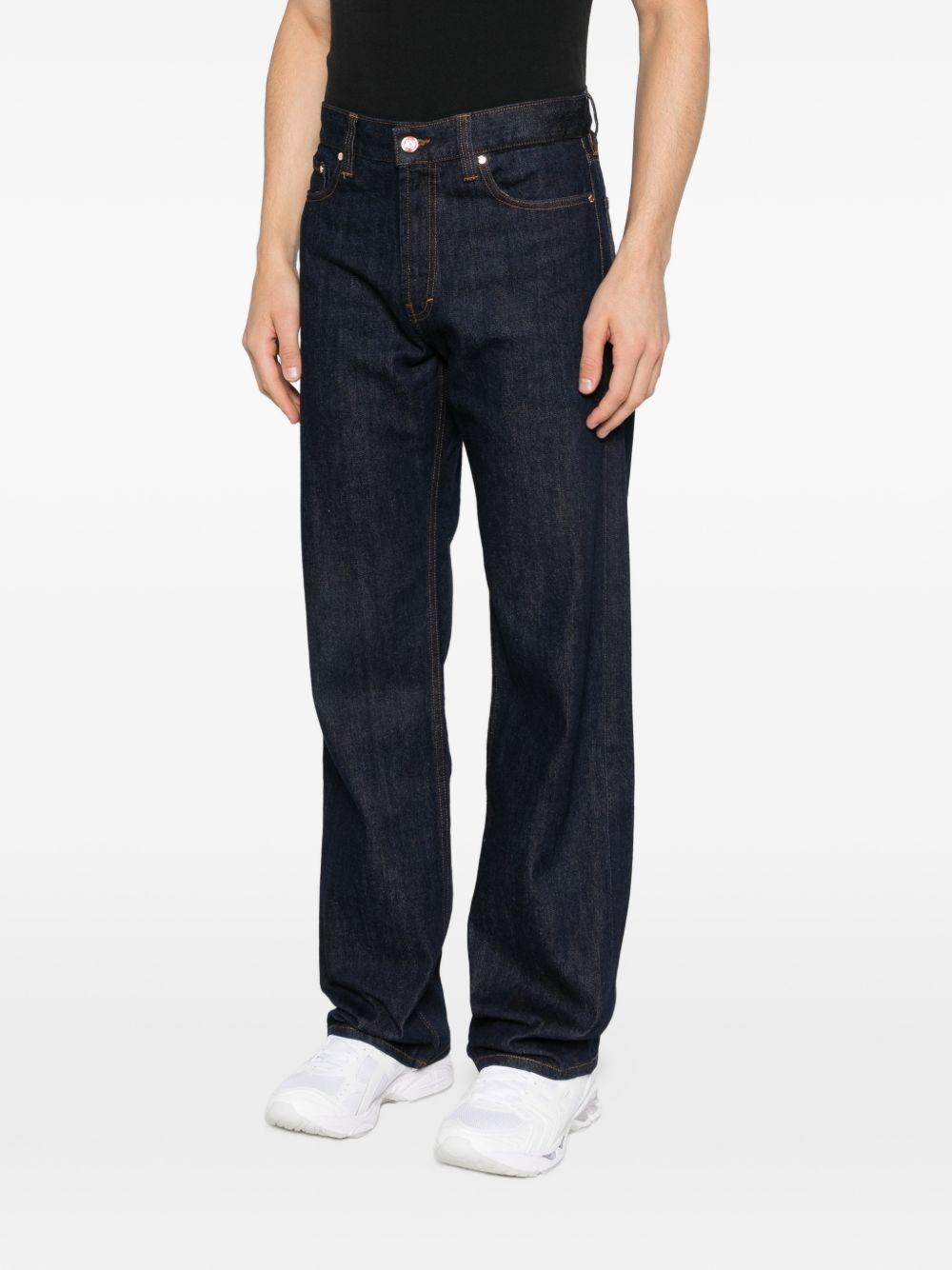 Jeans a gamba dritta in blu Casablanca - uomo 