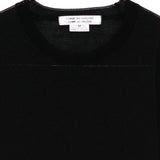 Maglione a maniche lughe in nero Comme des garcons comme des garcons - donna 