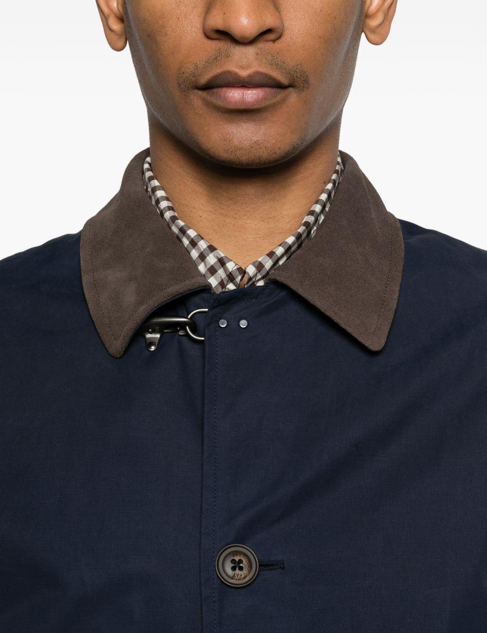 Impermbeabile con bottoni in blu Fay - uomo 