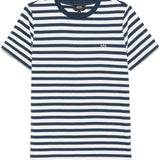 T-shirt a righe in blu e bianco A.P.C. - donna 