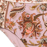 Slip bikini a vita alta Aster in rosa 