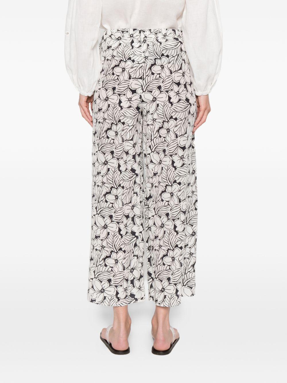 PANTALONI GAMBA AMPIA NIRVANA MULTICOLOR MAXMARA WEEKEND - donna 