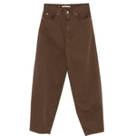 Pantaloni con passanti per cintura in marrone Briglia 1949 - donna 