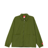 Giacca-camicia in nylon in verde The north face - uomo 