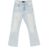 Jeans painted in blu represent - uomo 