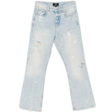 Jeans painted in blu represent - uomo 