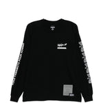 T-shirt a maniche lunghe  in nero Yohji yamamoto - uomo 