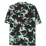 Camicia con design floreale carltone in verde Dries van noten - uomo 