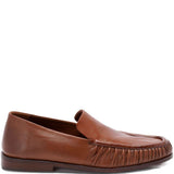 Mocassini in pelle in nero Marsell - uomo 