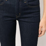 Jeans dritti 724 a vita media in blu Levi's - donna 