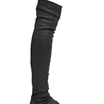 Sneakers alte in nero Rick Owens Drkshdw - uomo<BR/> 