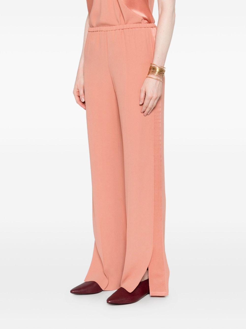 Pantaloni con spacchi laterali in rosa Forte forte - donna 