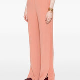 Pantaloni con spacchi laterali in rosa Forte forte - donna 