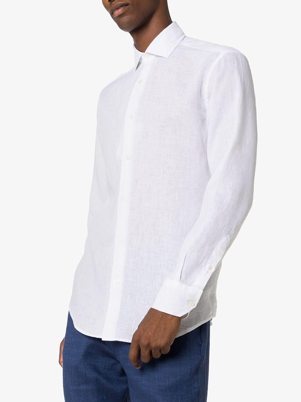 Camicia Antonio in bianco Frescobol carioca - uomo 