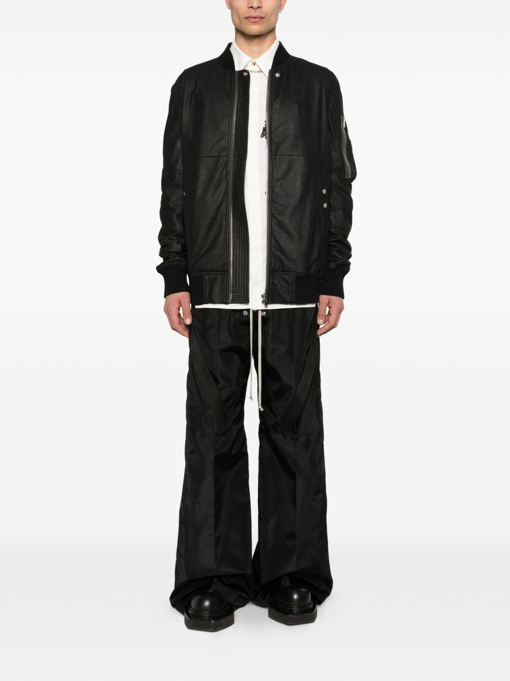 Bomber Classic Flight in nero Rick Owens - uomo 