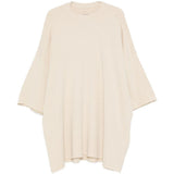 T-shirt Tommy T Sfrangiata in beige Rick owens - uomo 