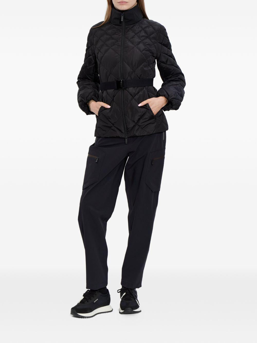 Giacca trapuntata in nero Moncler - donna 