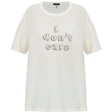 T-shirt con stampa in bianco R13 - donna 