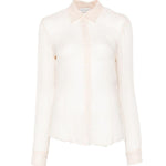 Camicia semi-trasparente cloudy in avorio Dries van noten - donna 