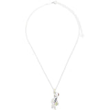 Collana con ciondolo a forma di orso in argento Yvmin - donna 