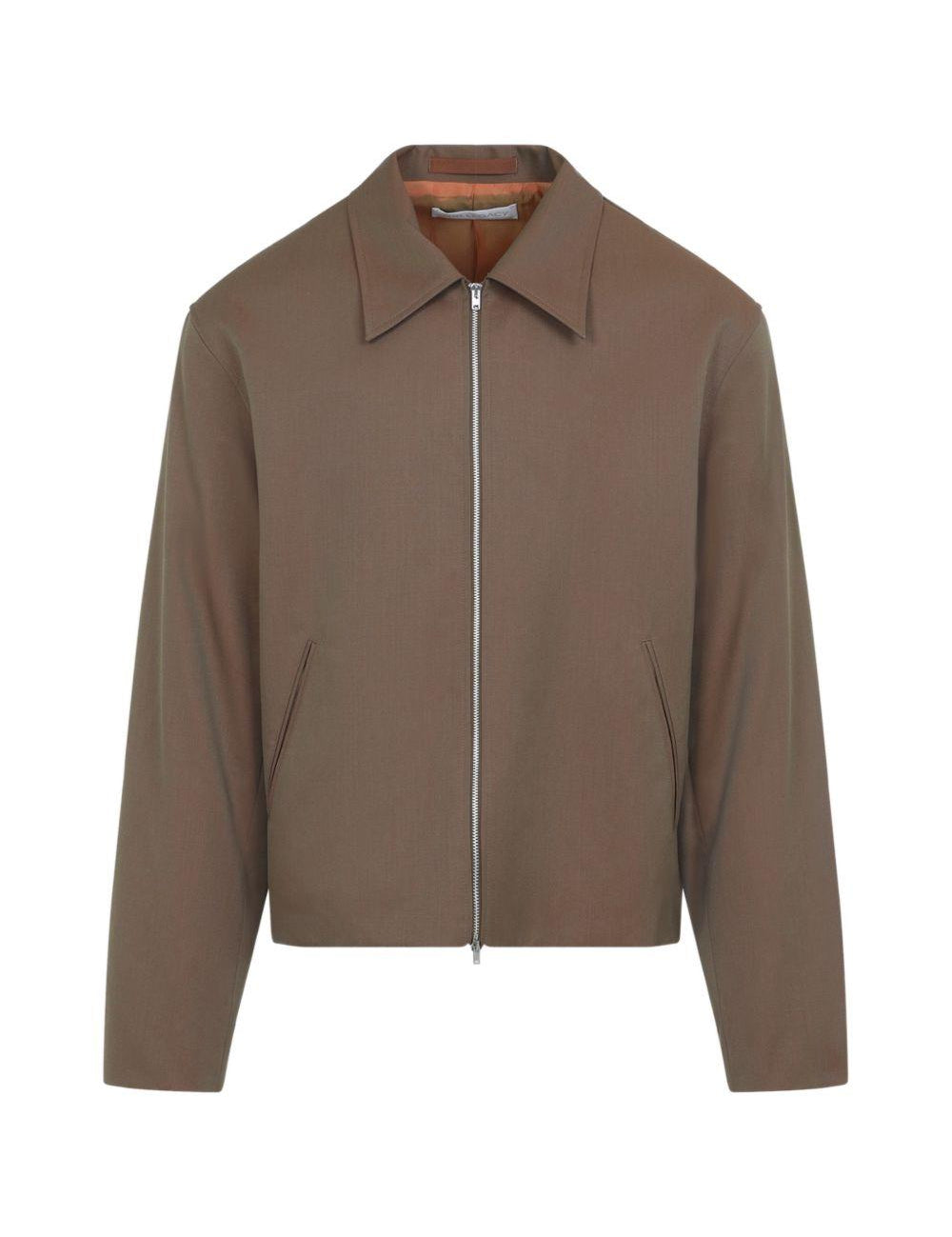 GIACCA CON ZIP MINI in grigio talpa Our Legacy - UOMO 