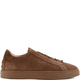 Sneakers in pelle scamosciata in marrone Tod's - uomo 