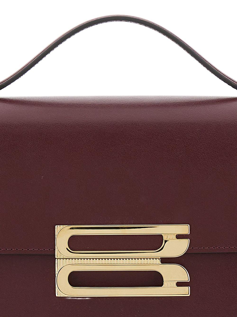 Borsa a spalla dorian in bordeaux Victoria beckham - donna 