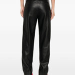 Pantaloni con zip in nero Diesel - donna 