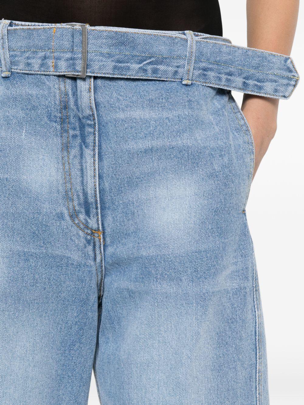 Jeans con cintura in blu Magda butrym - donna 
