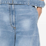 Jeans con cintura in blu Magda butrym - donna 